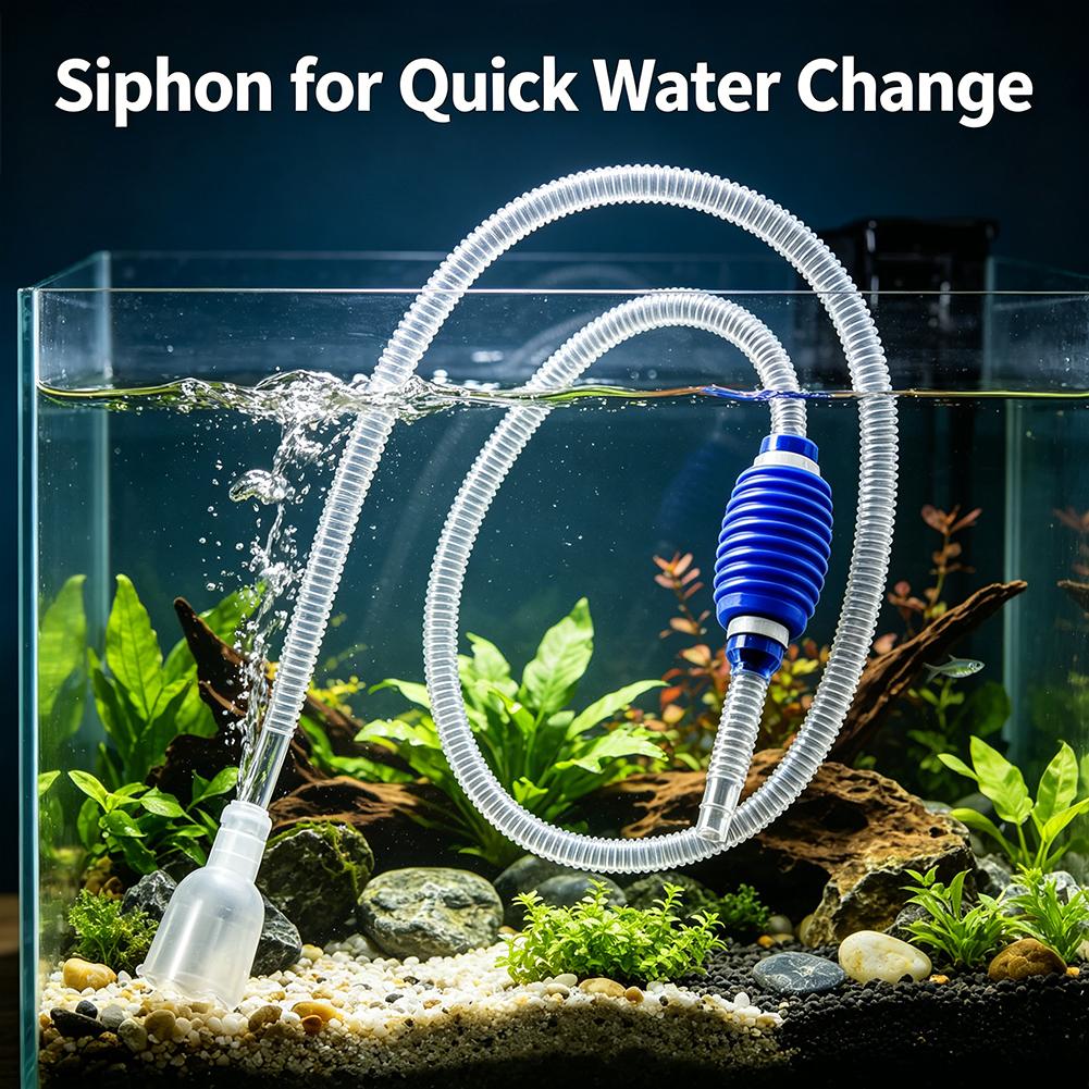 Planted Aquarium Cleaning Kit - Aspirador de Grava para Acuario, Kit