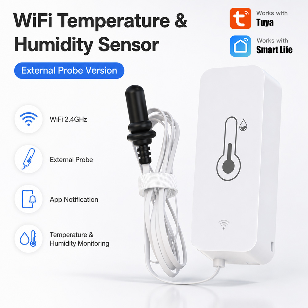 Aquarium Plant Original - Sensor de temperatura y humedad WiFi