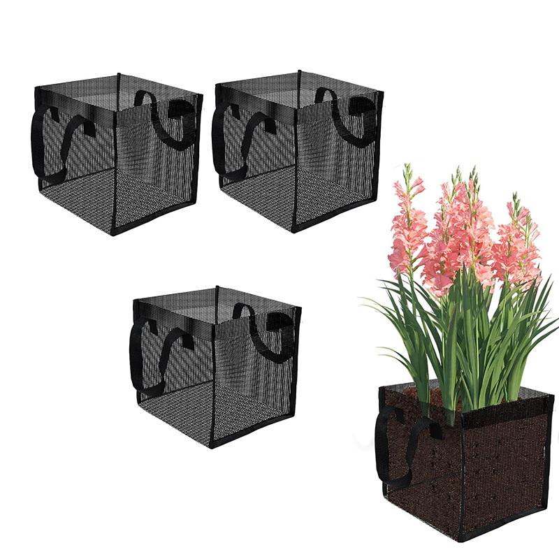 Aquarium Plant Original - 4 Cestas de malla negras para