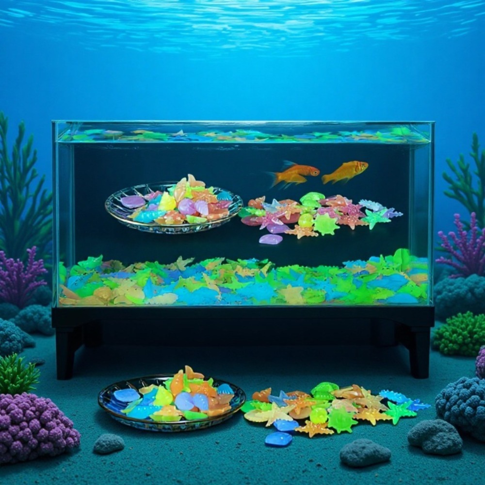 Piedras Luminosas Brillantes d - Aquarium Plant Order reseña y precio