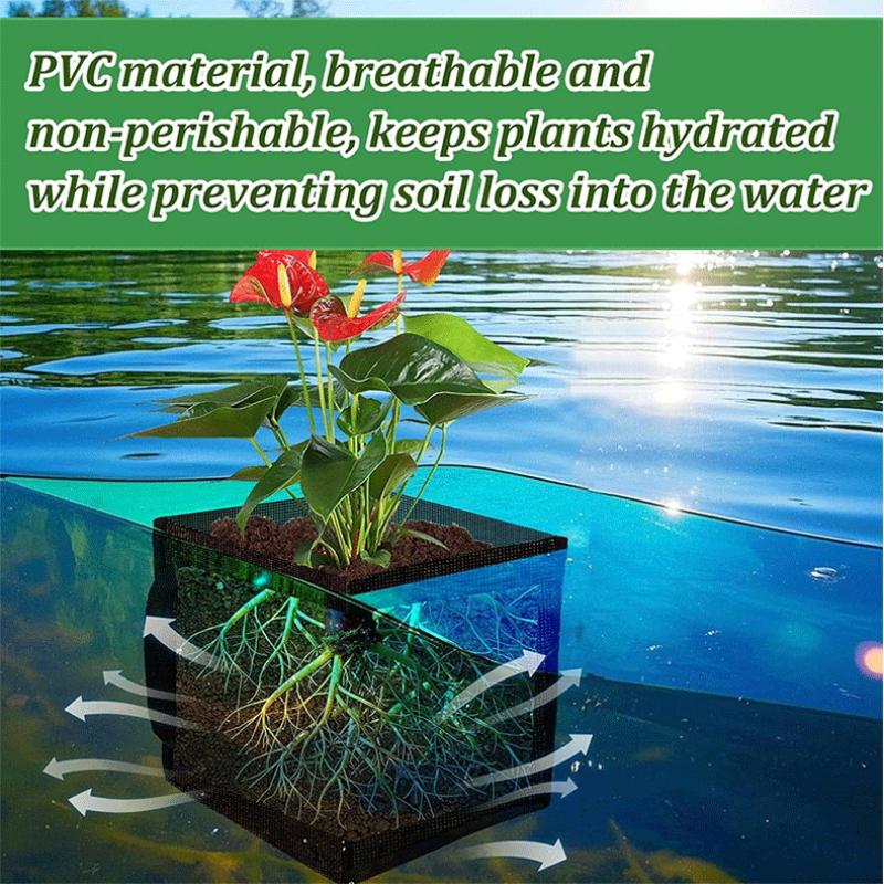 4 Cestas de malla negras para  - Aquarium Plant Original reseña y precio