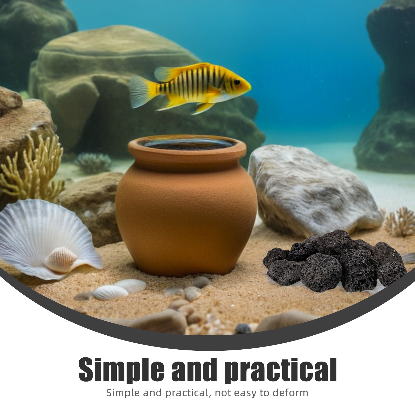 1 Paquete de Piedras Volcánica - Aquarium Plant Original reseña y precio