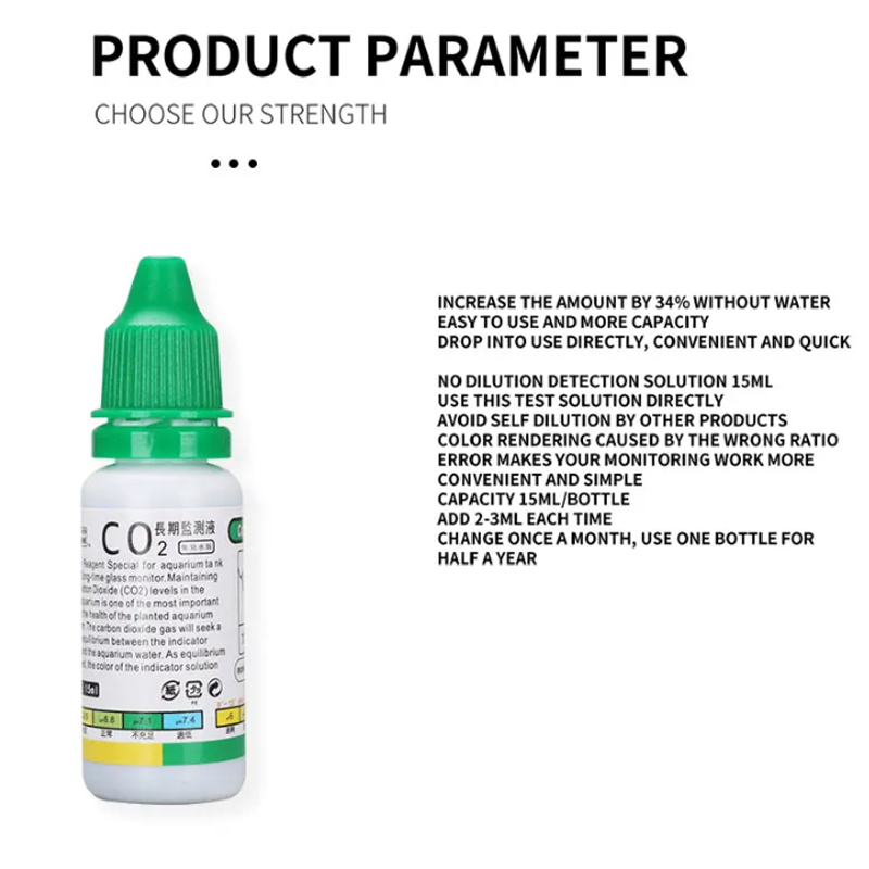 Solución indicadora de CO2 par - Planted Aquarium Ada reseña y precio